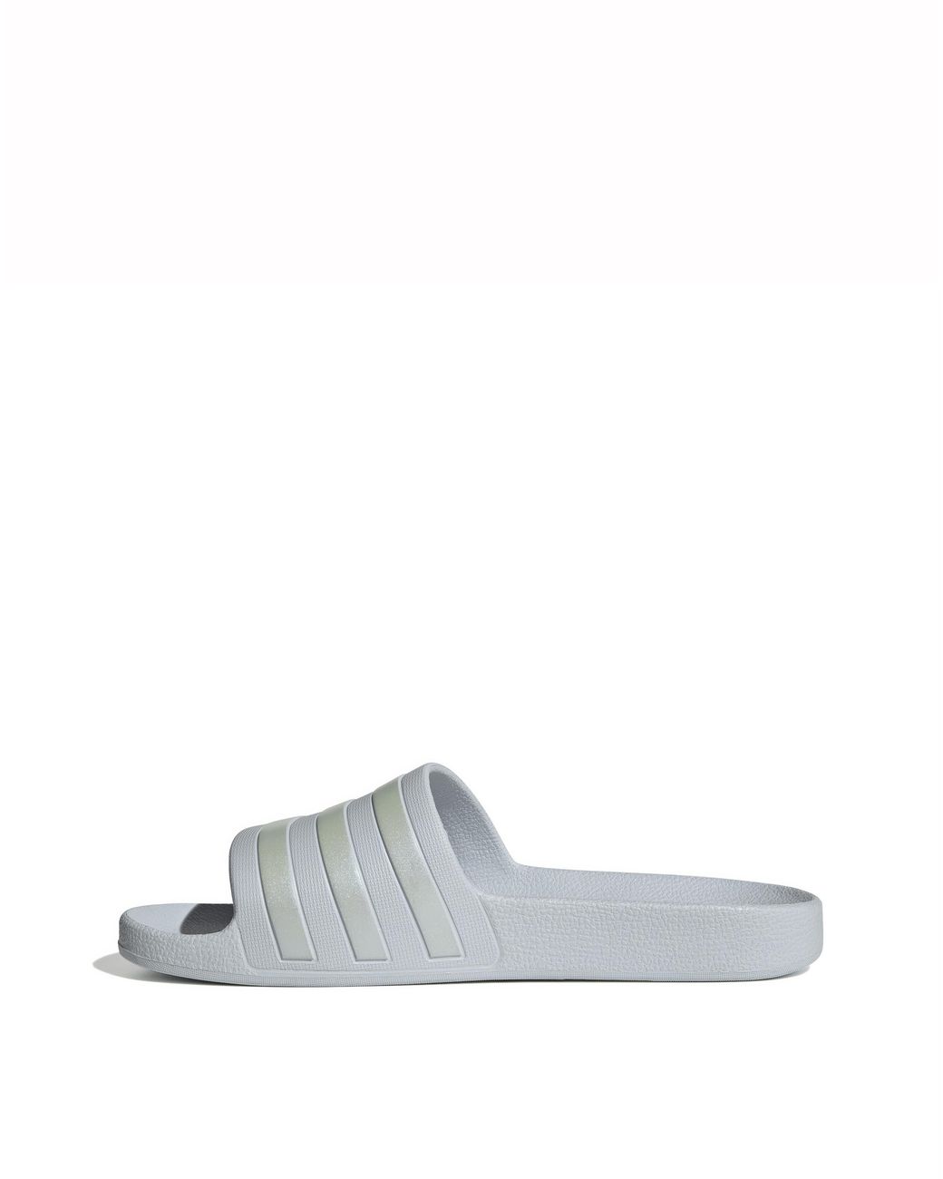 Adidas White Adilette Aqua Slides
