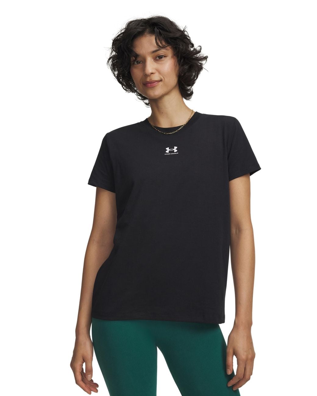 Under Armour Black Rival Core Short Sleeve