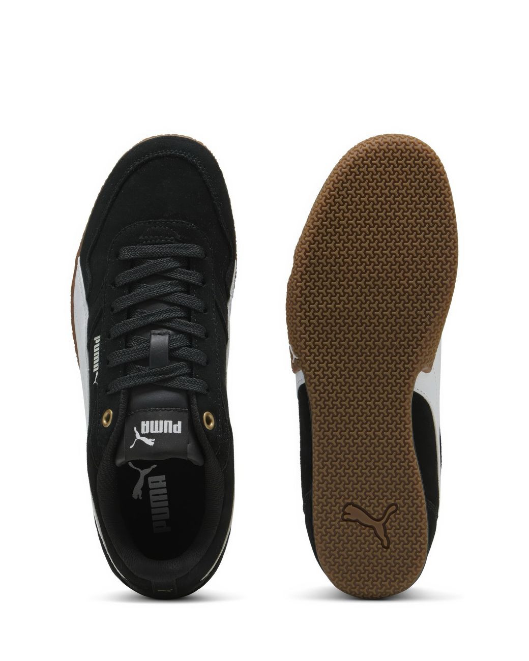 PUMA Black Bella Donna Suede Sneakers