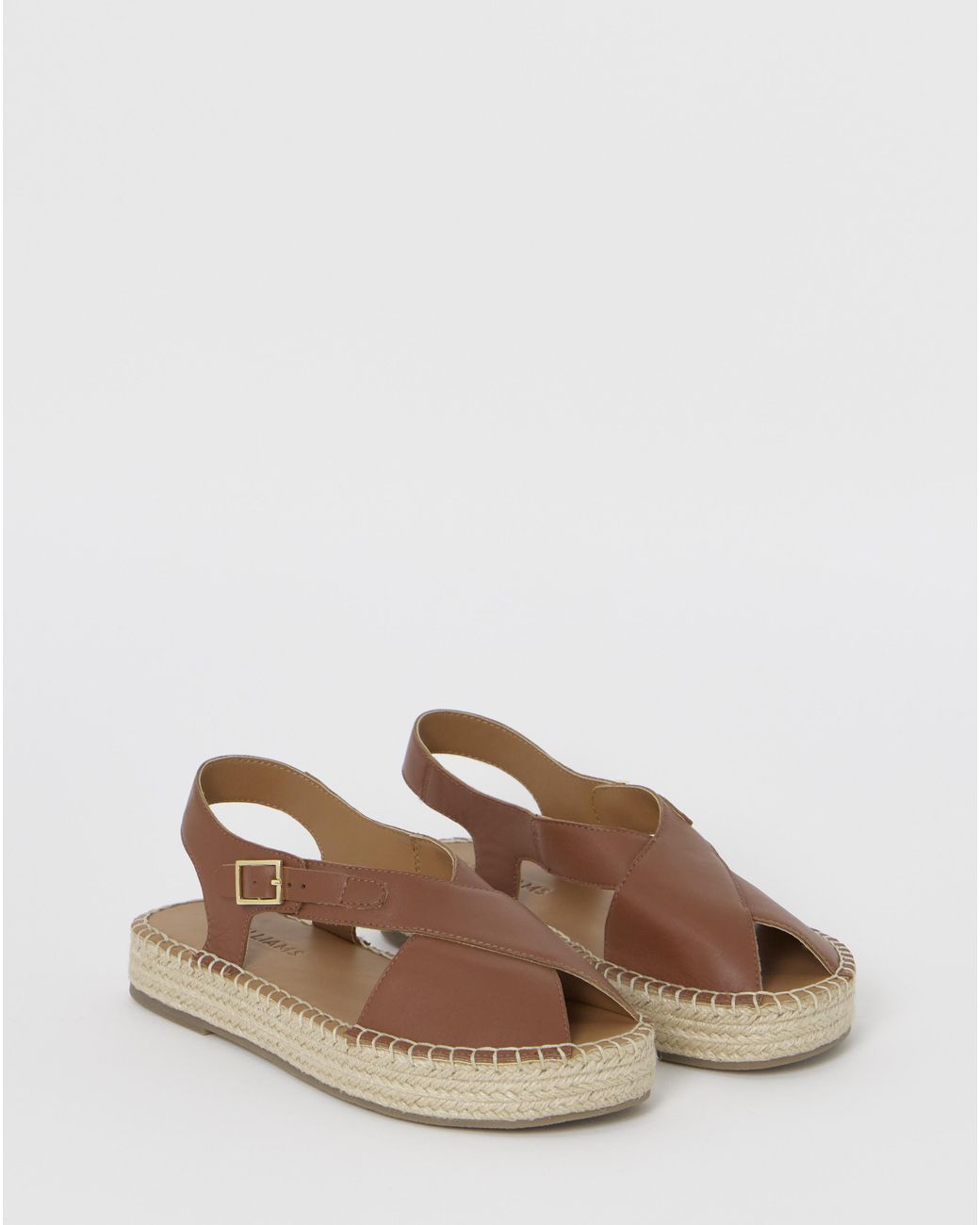 JD Williams Blue Peep Toe Espadrille Sandal Wide