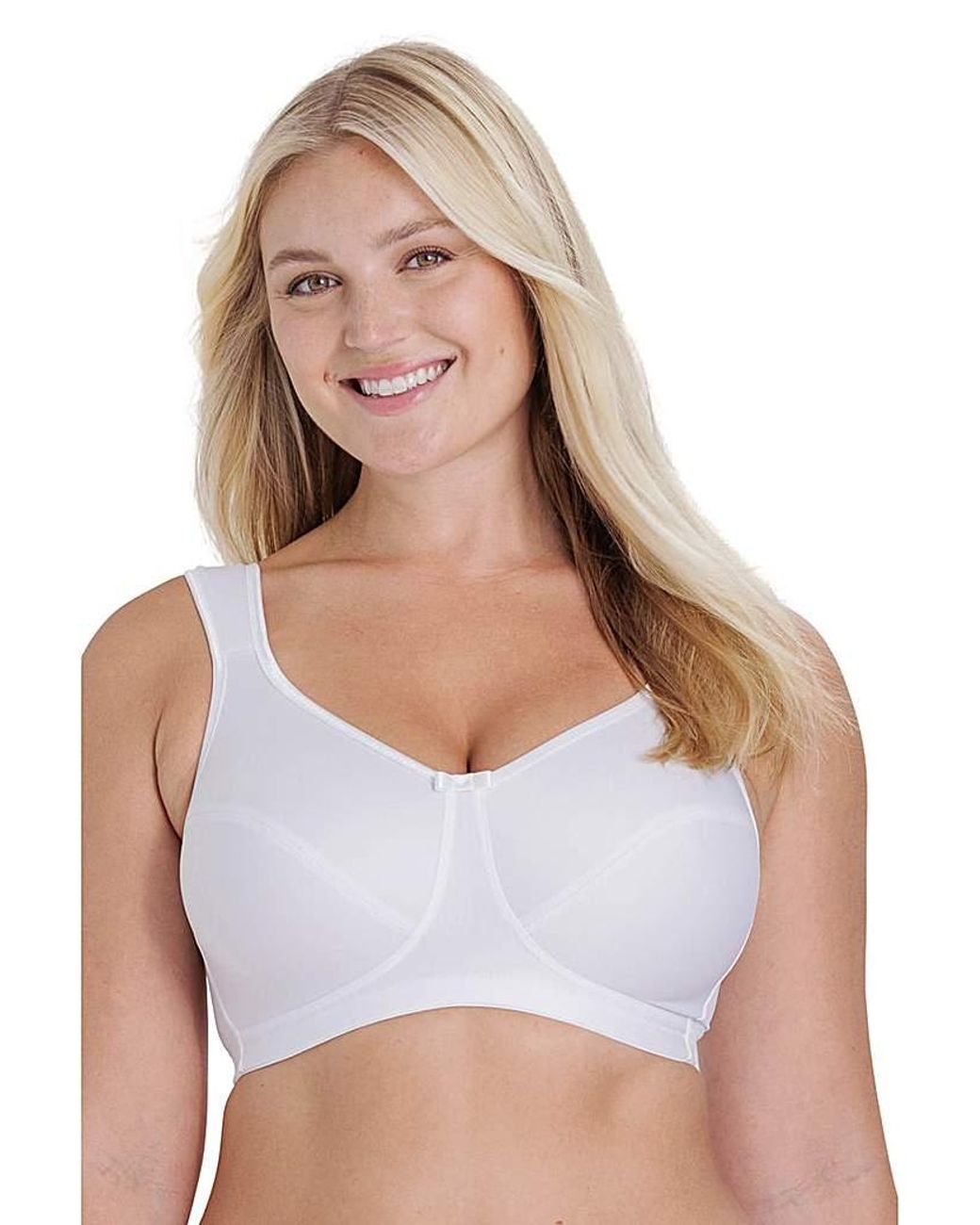 Miss Mary Of Sweden White Miss Mary Tenderly Non Wired Bra