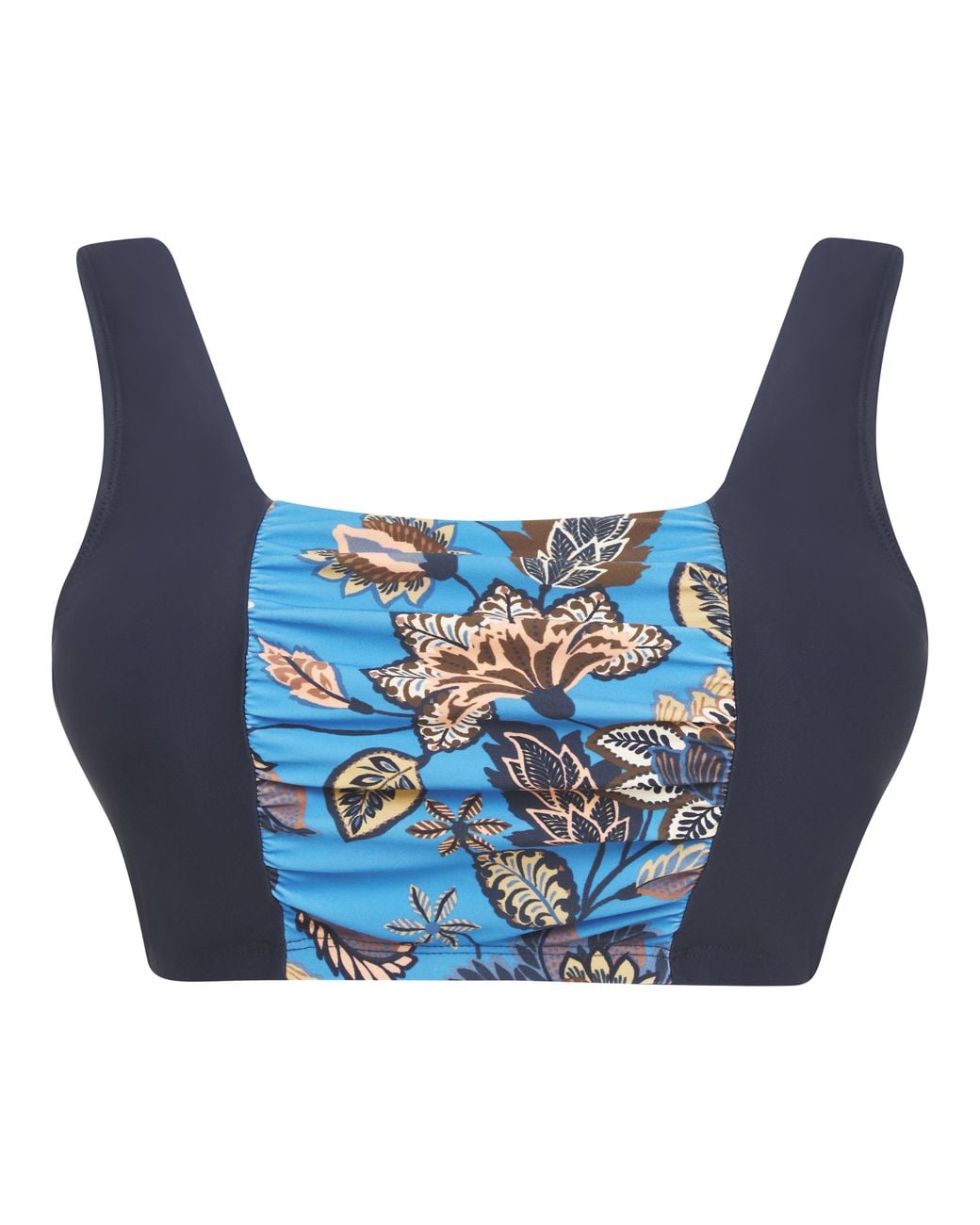 JD Williams Blue Boho Mix And Match Bikini Top