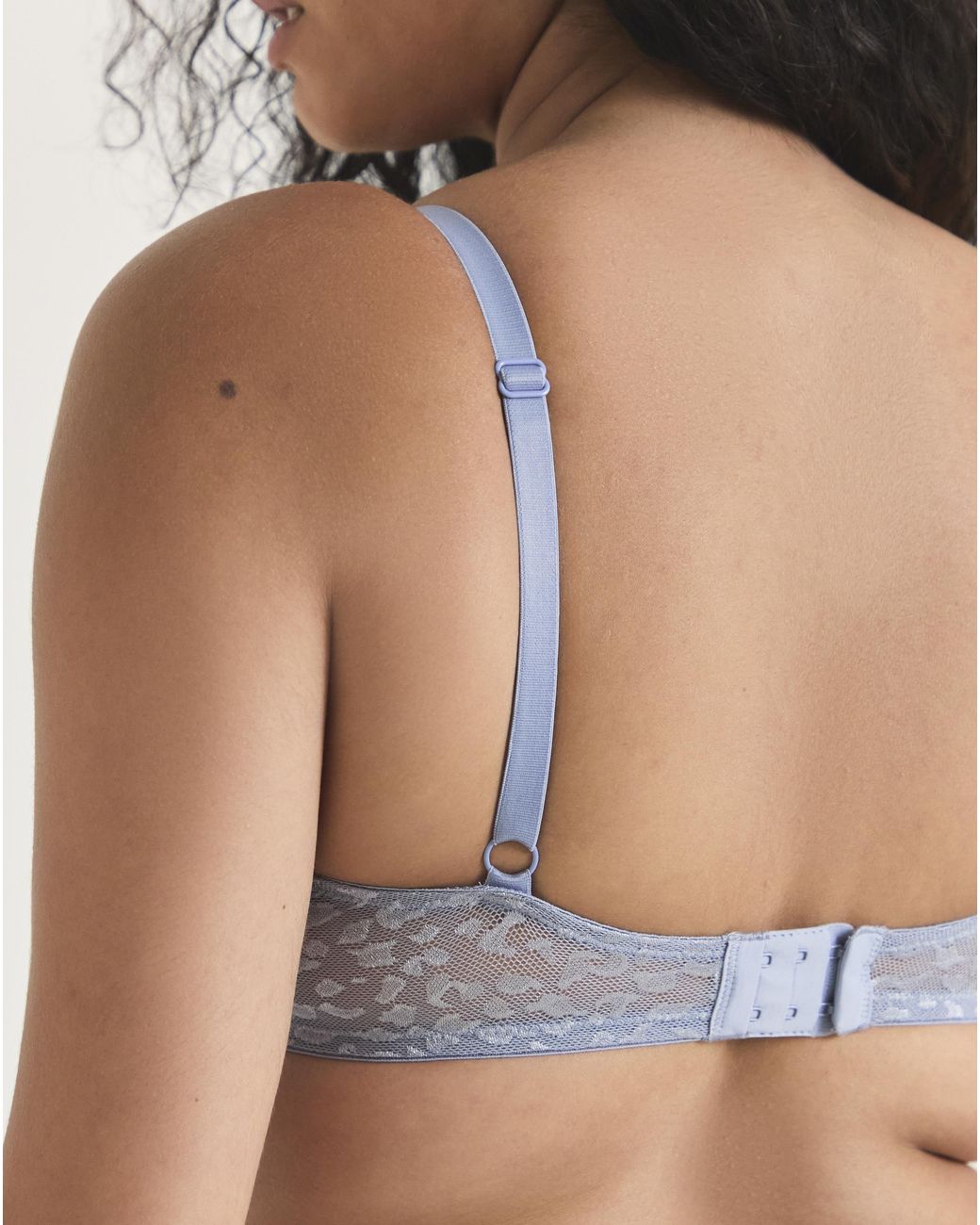 Pretty Secrets Blue 3 Pack Animal Lace T-Shirt Bras