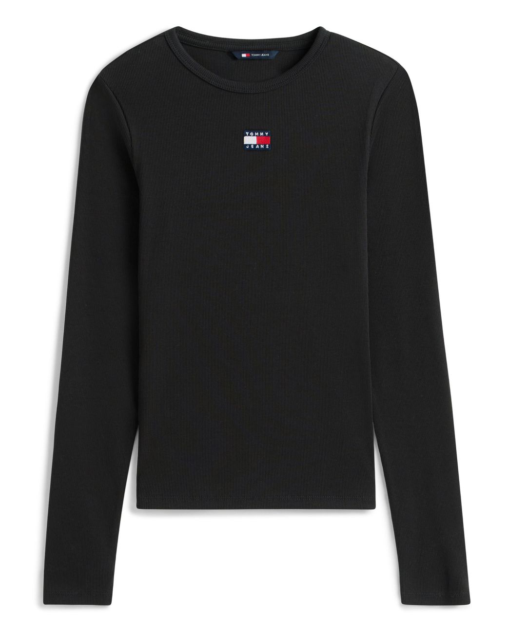 Tommy Hilfiger Black Slim Badge Tee