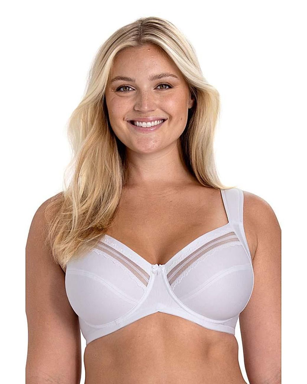Miss Mary Of Sweden White Miss Mary Essence Underwired Bra