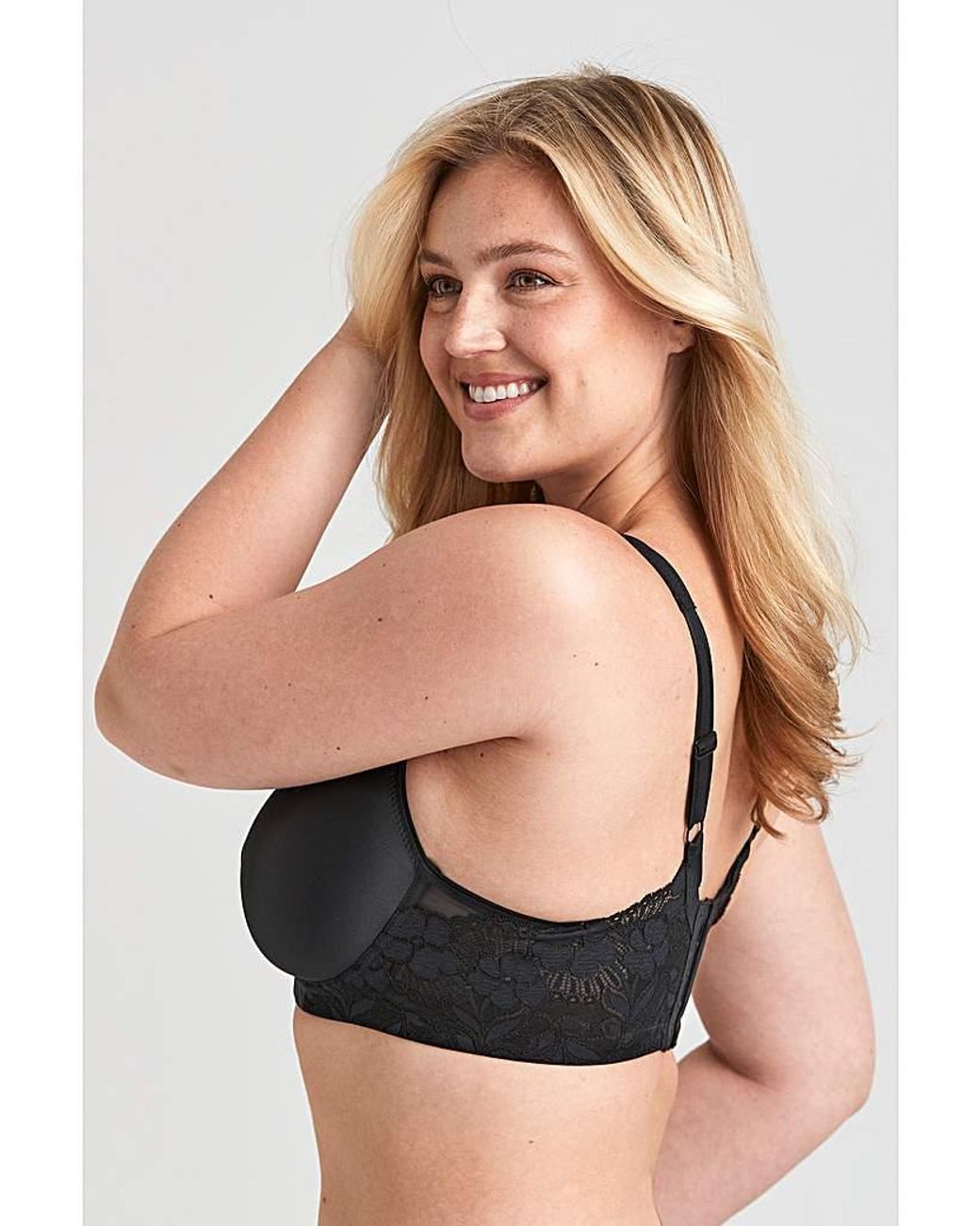 Miss Mary Of Sweden Black Miss Mary Stayfresh Lace Moulded Cup Bra
