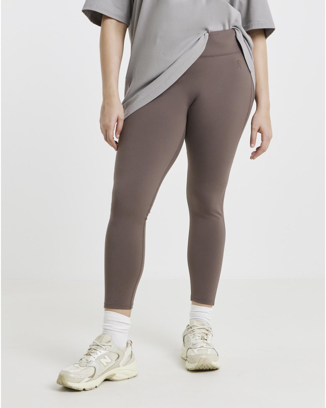 Gym King White Peach Luxe Redefined Legging