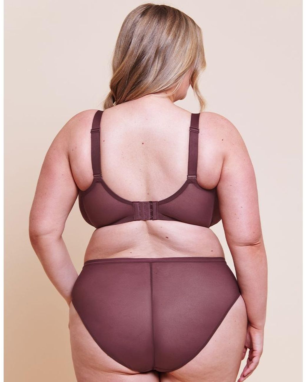 Curvy Kate Purple Wonderfull Vibe Brief