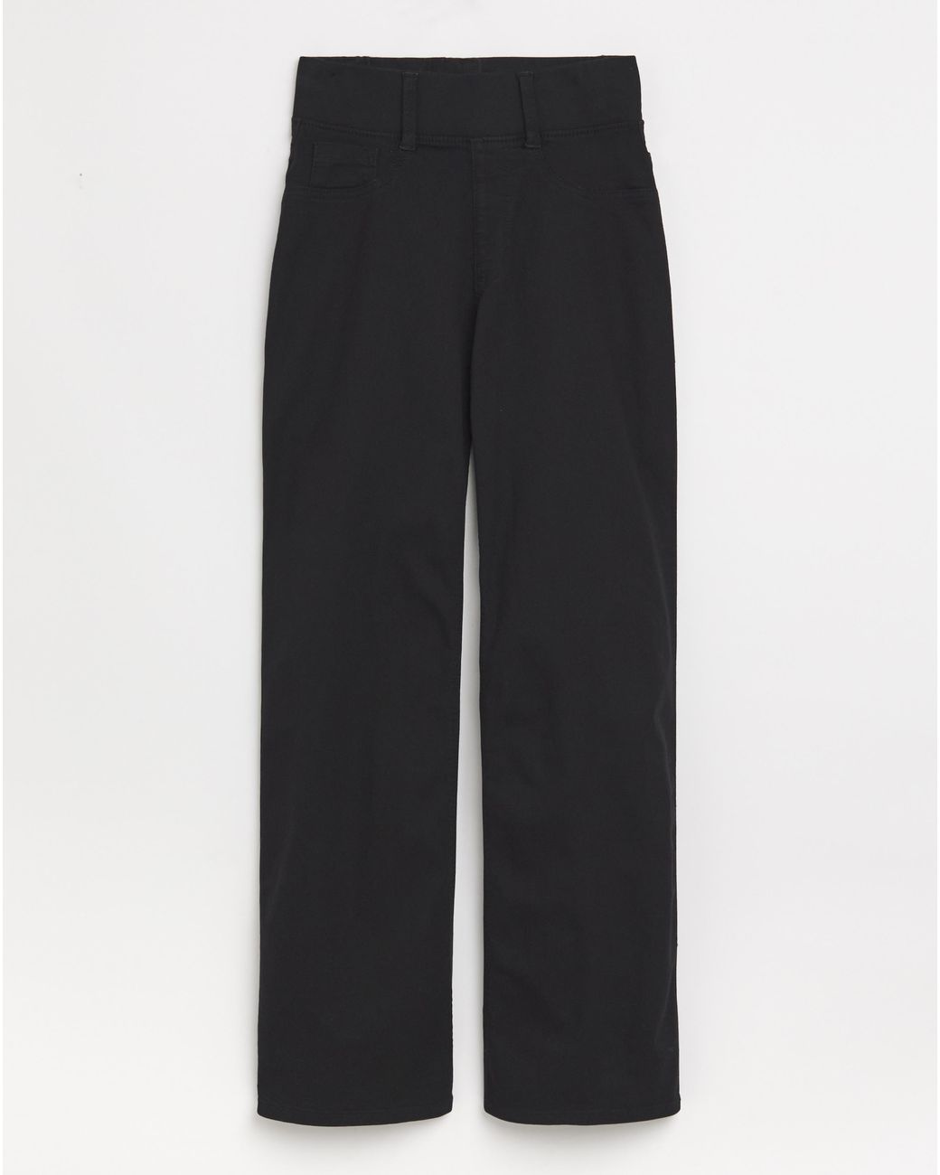 Simply Be White Wide Pull On Jeggings