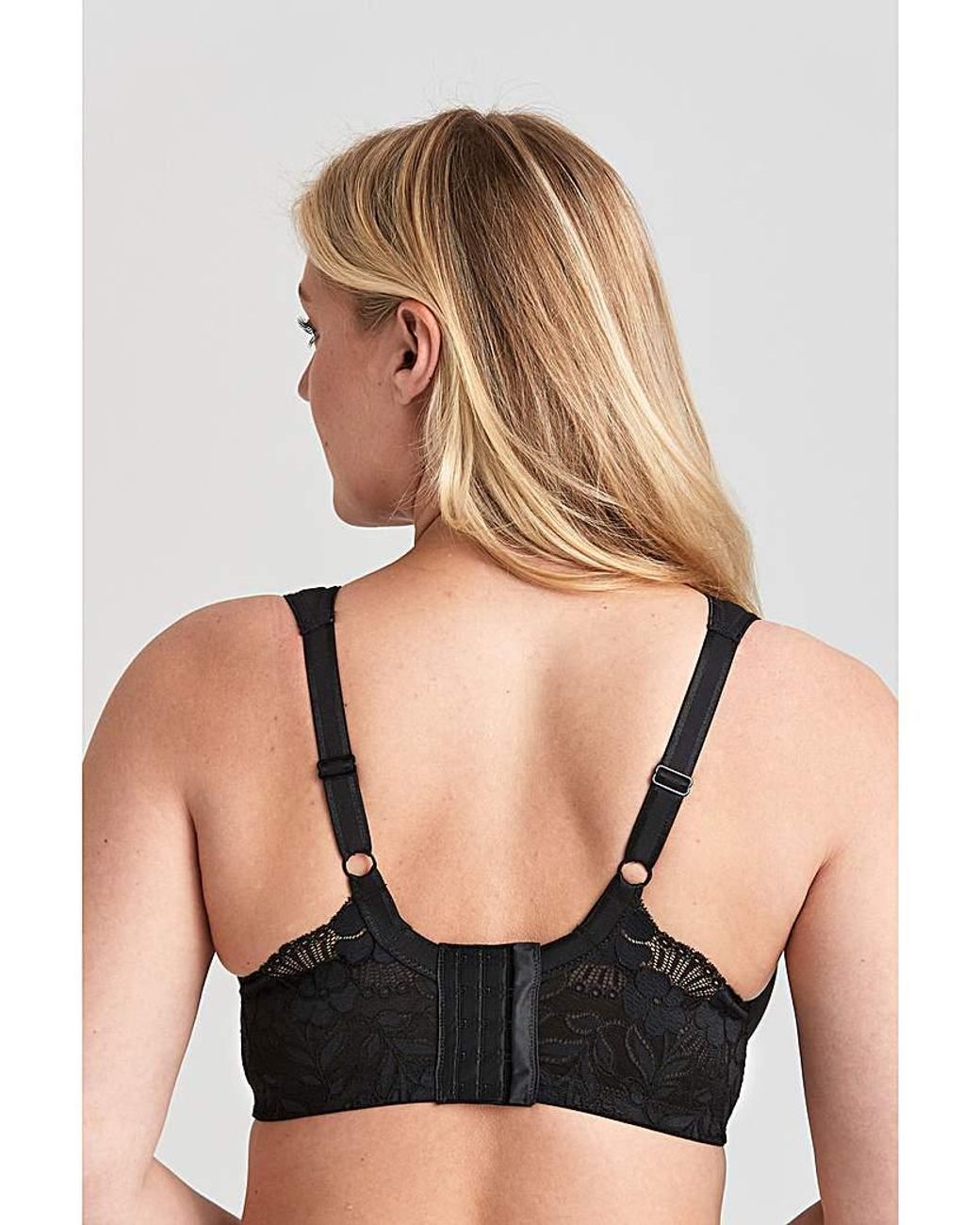 Miss Mary Of Sweden Black Miss Mary Stayfresh Lace Moulded Cup Bra