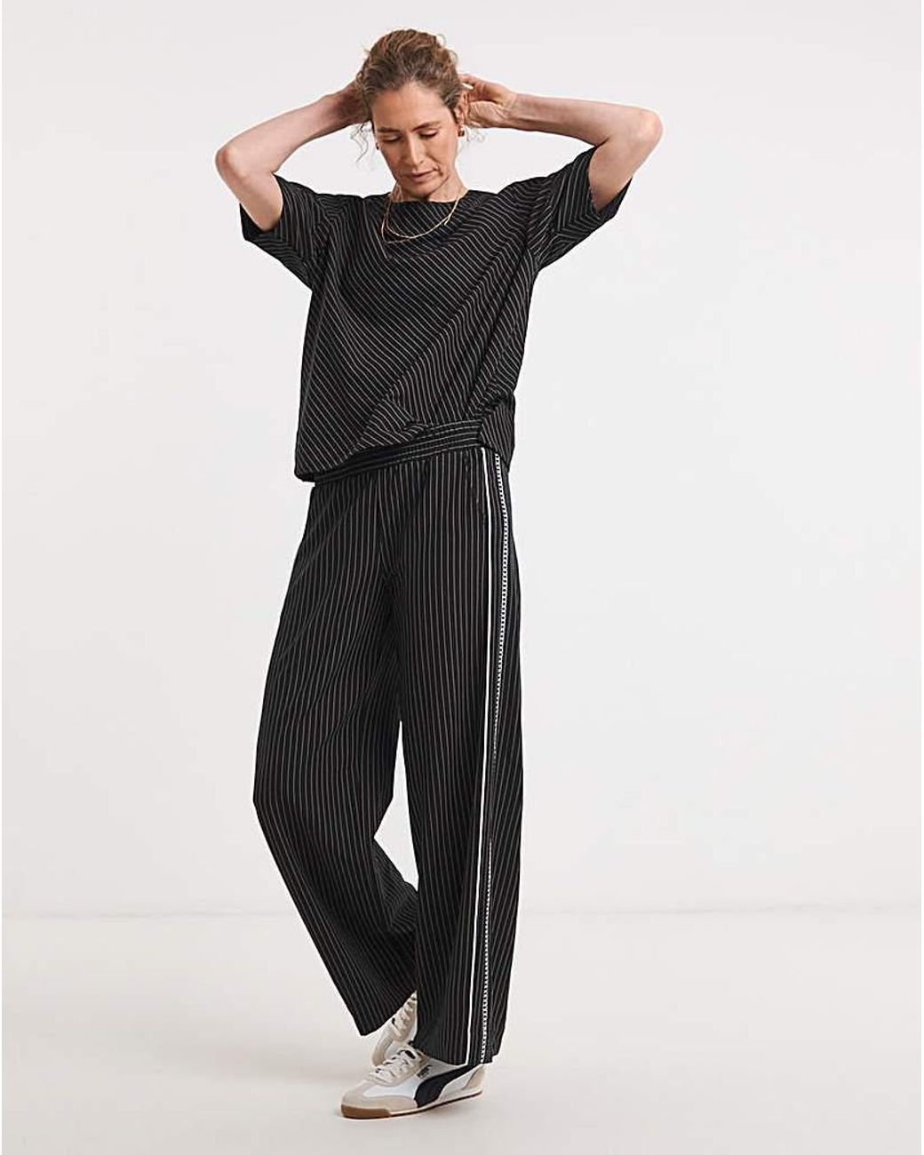 JD Williams Multicolor Stripe Trouser With Side Panel