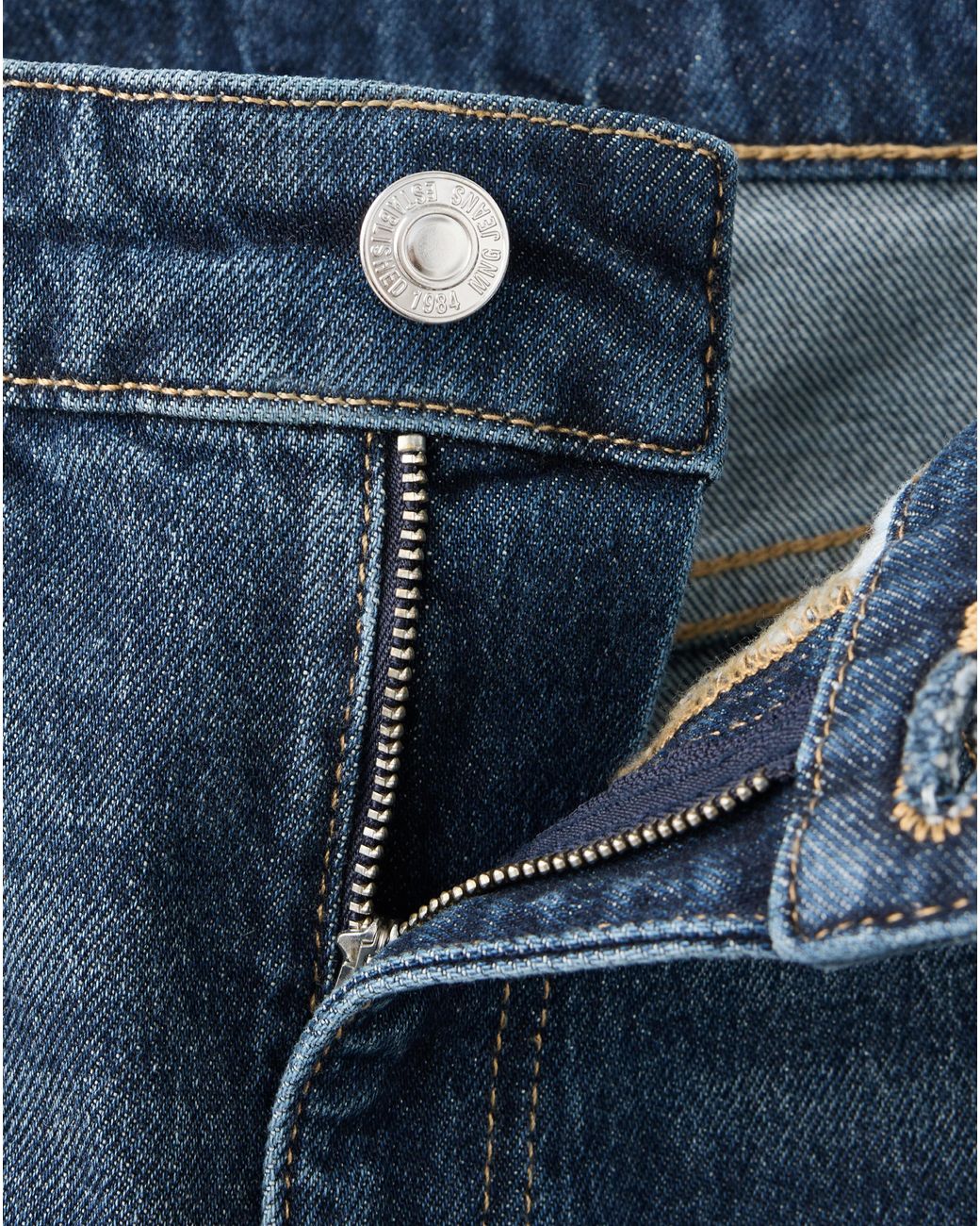 Mango Black Newmom High Rise Comfort Jean