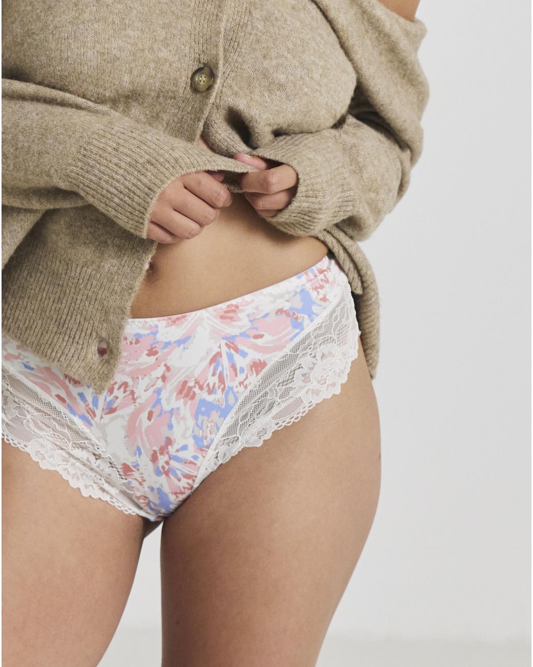 Pretty Secrets Brown 2 Pack Adrianne Midi Briefs
