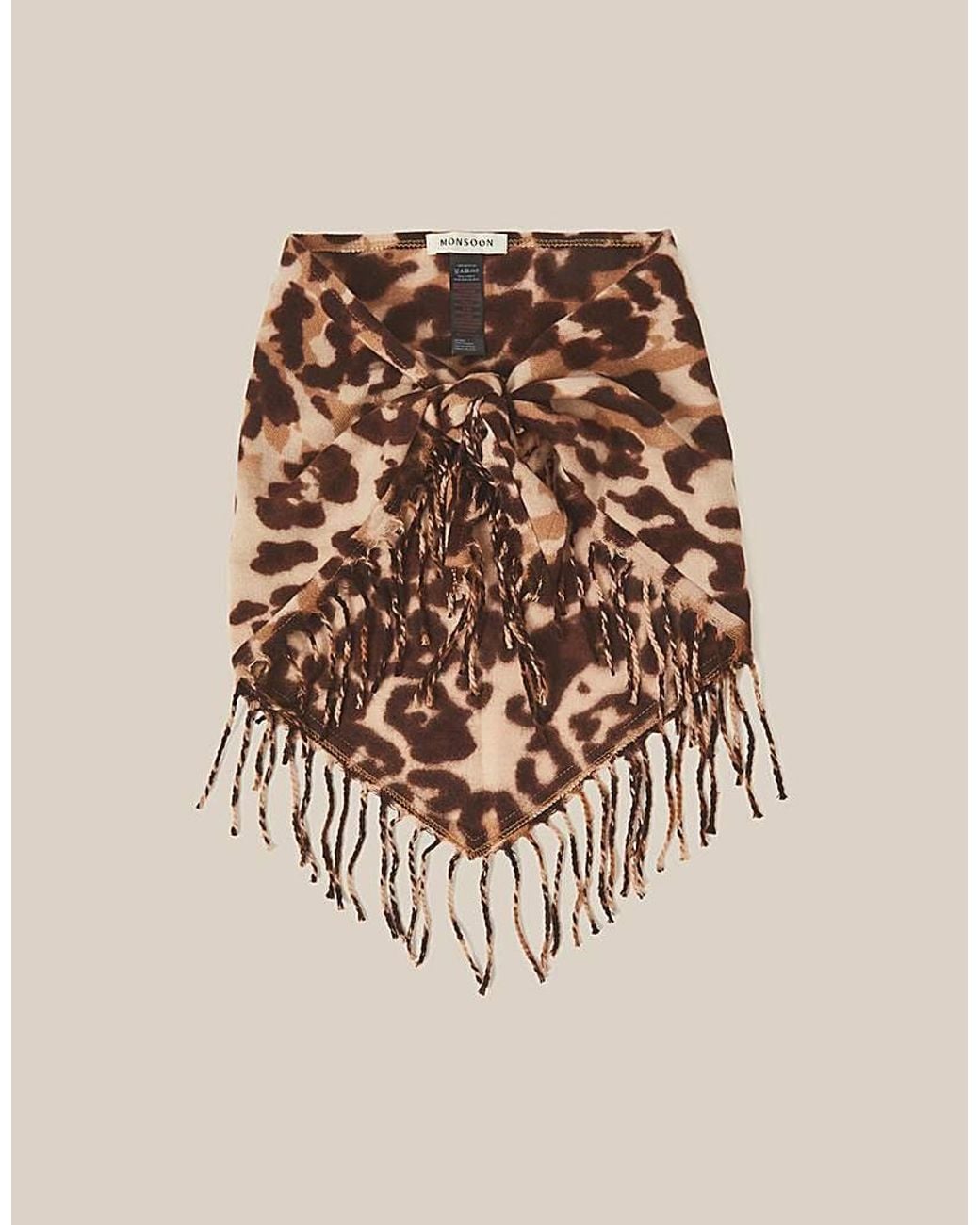 Monsoon Natural Archie Triangle Scarf