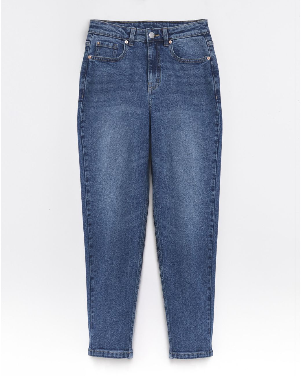 Simply Be Blue Sbe 99 1 Loose Mom Jeans