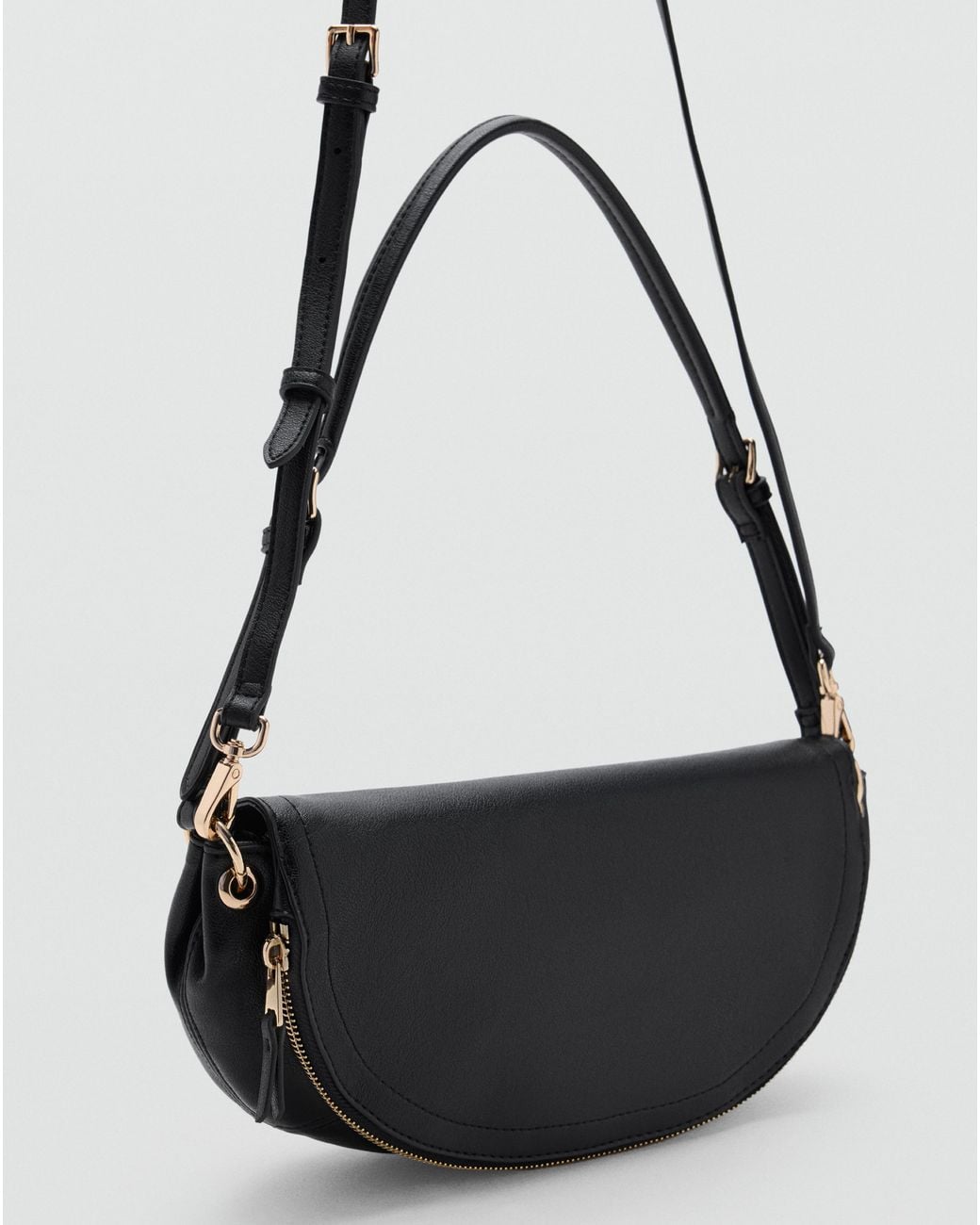 Mango Black Shoulder Bag Charlie