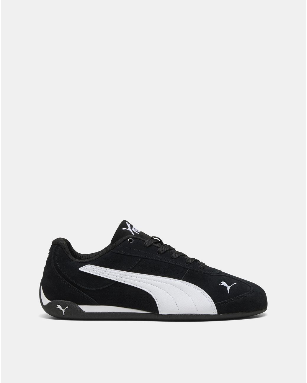PUMA Black Replicatch Suede Trainers