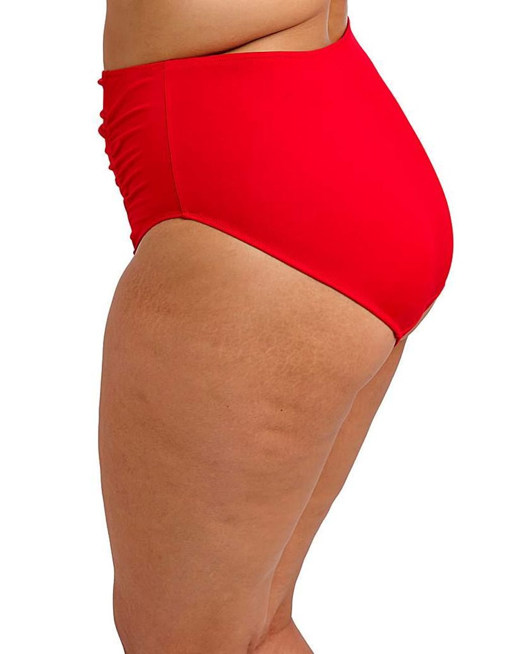 Elomi Red Plain Sailing Bikini Brief