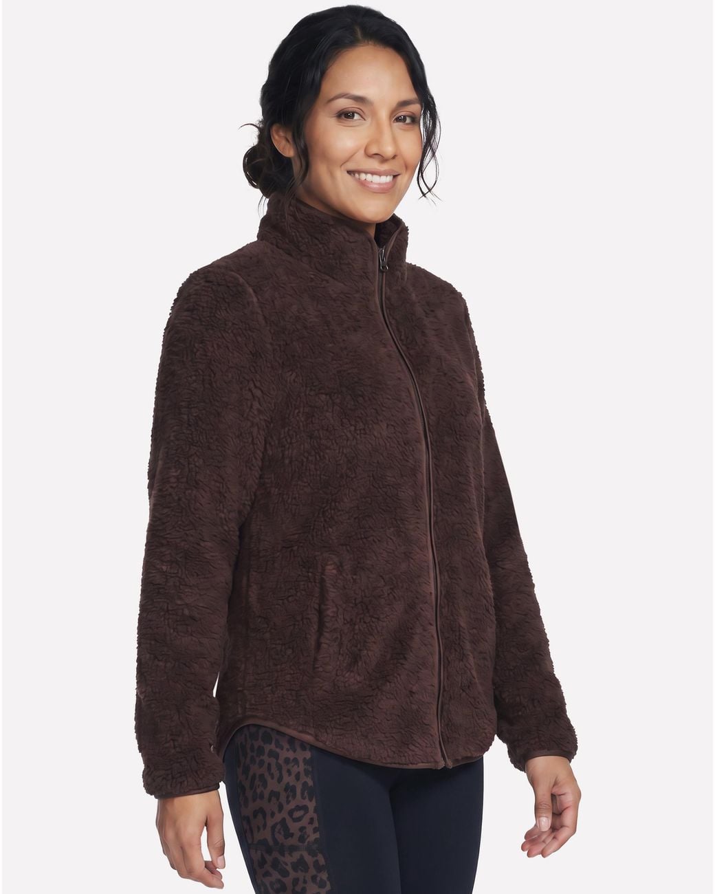 Skechers Brown Sherpa Jacket