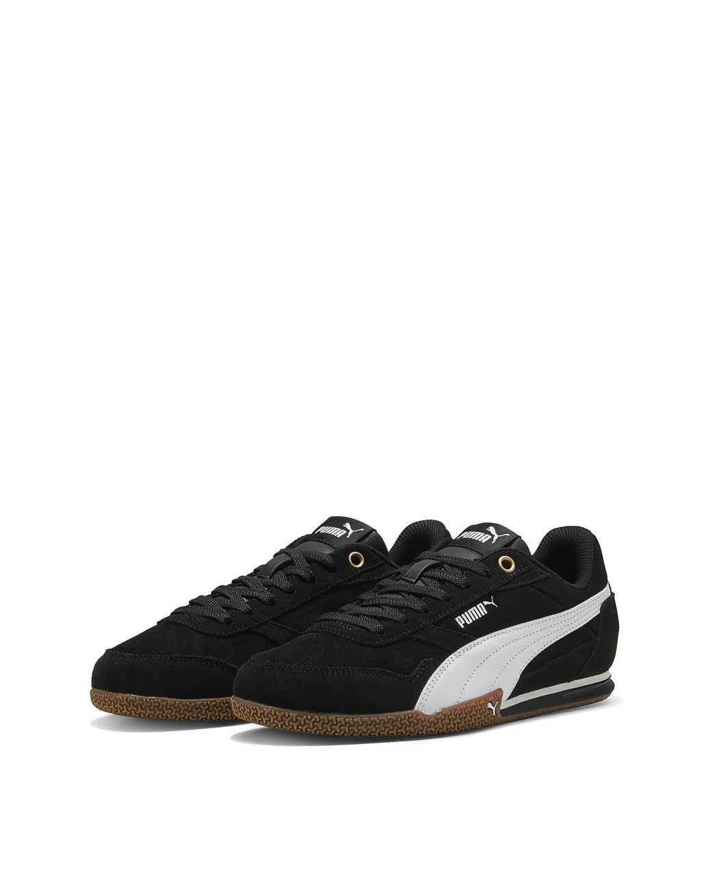 PUMA Black Bella Donna Suede Sneakers