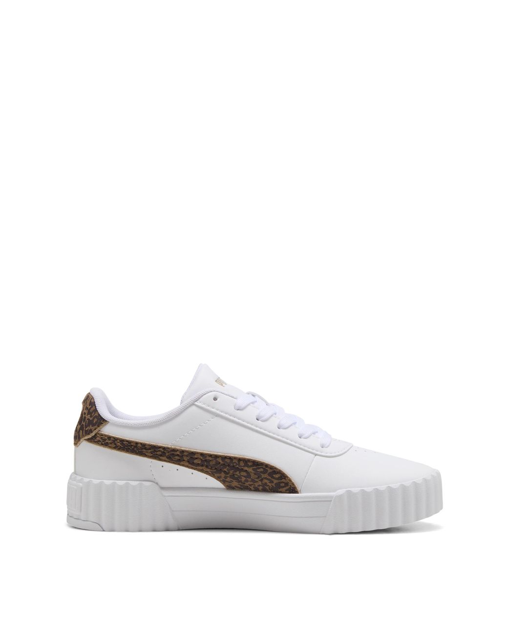 PUMA White Carina 3.0 Feline Trainers