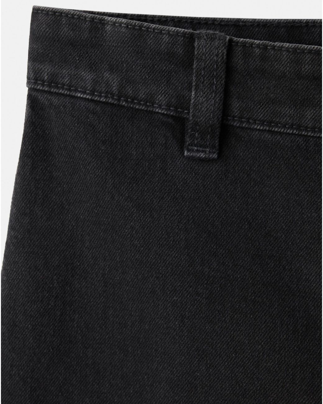Mango Blue Catherin High Rise Crop Jean