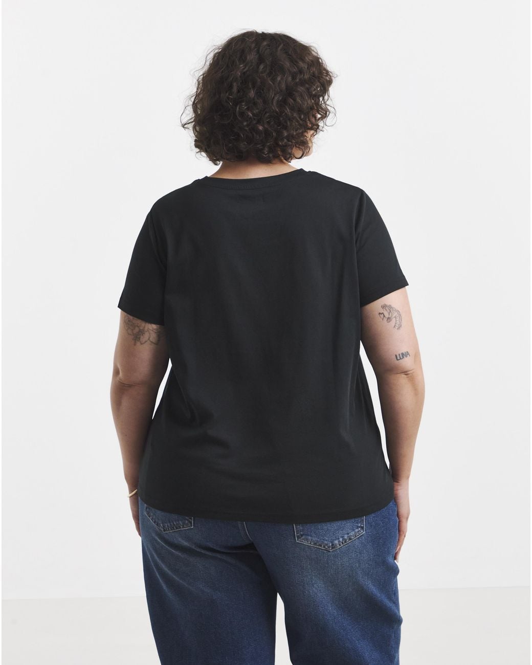 Simply Be Gray Christmas Placement Tee