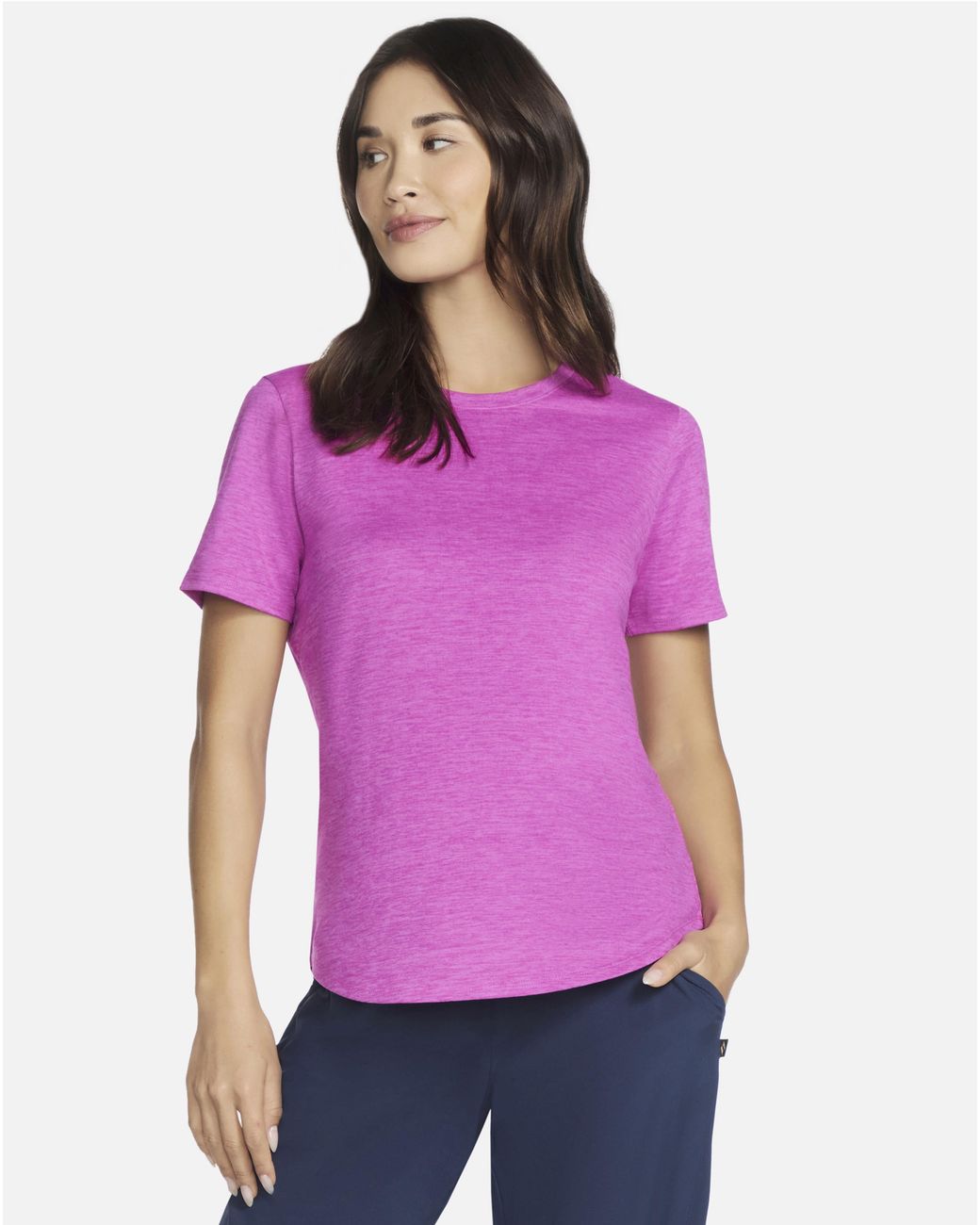 Skechers Purple Go Dri Swift T-Shirt