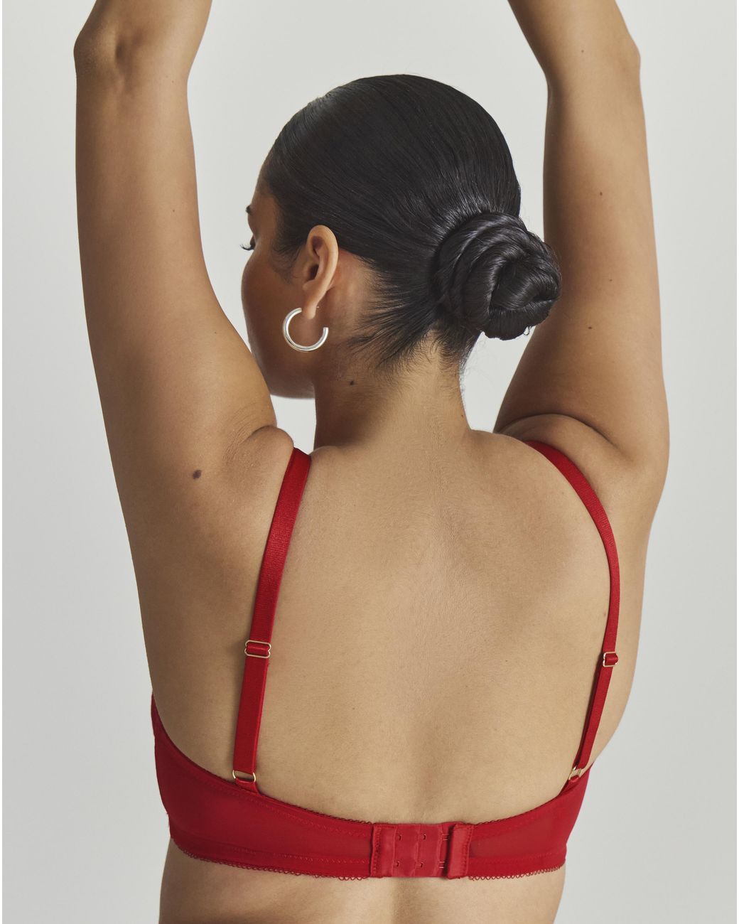 DORINA Red Curves Perfect Lace Bra