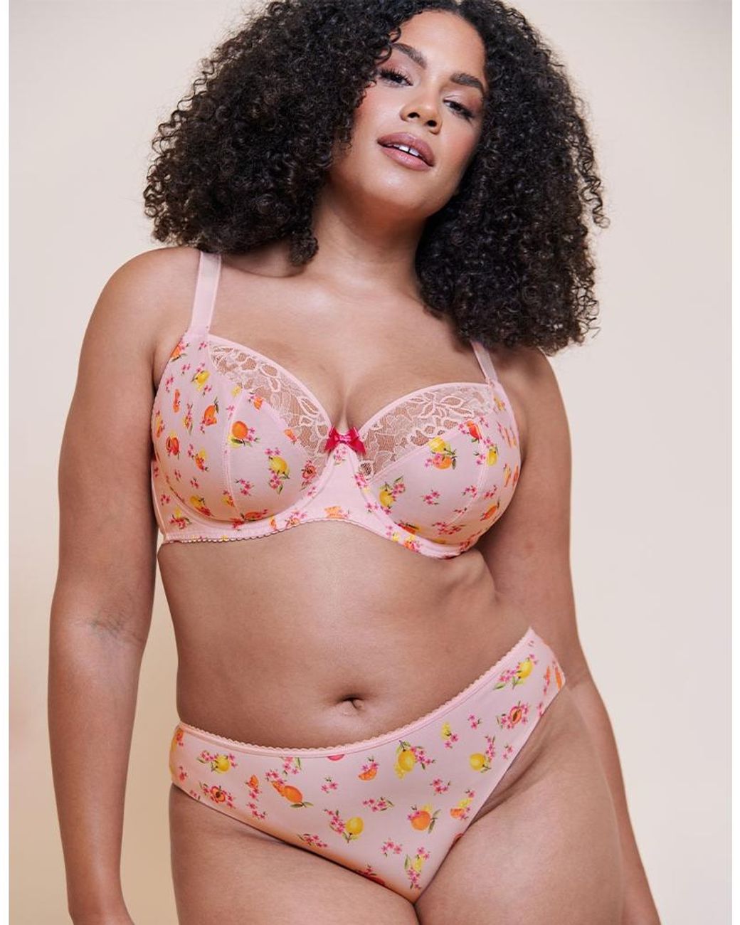 Curvy Kate Pink Spellbound Brazilian Brief