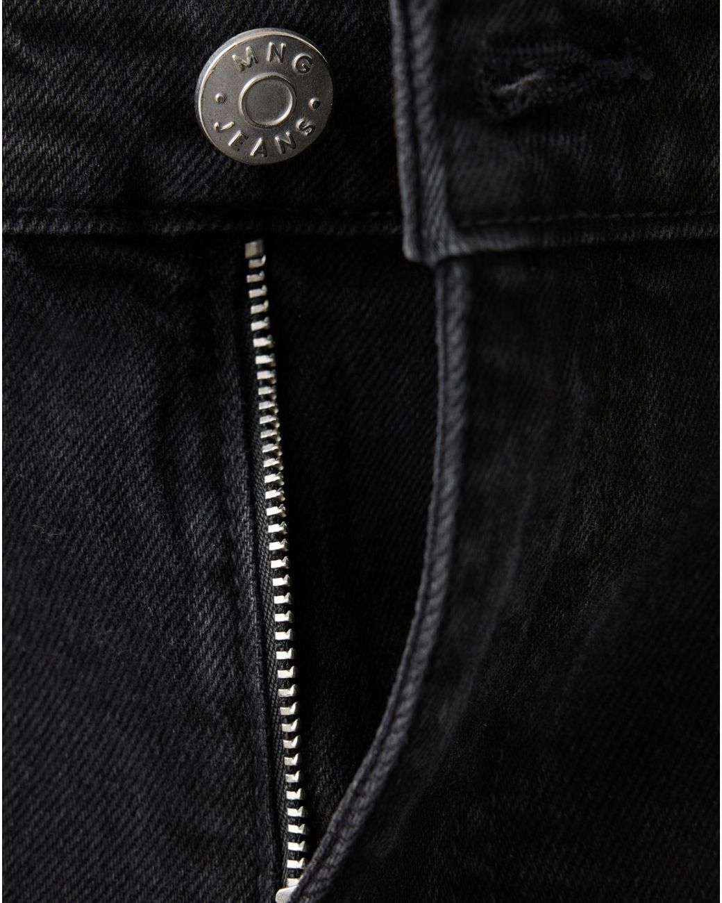 Mango Blue Catherin High Rise Crop Jean