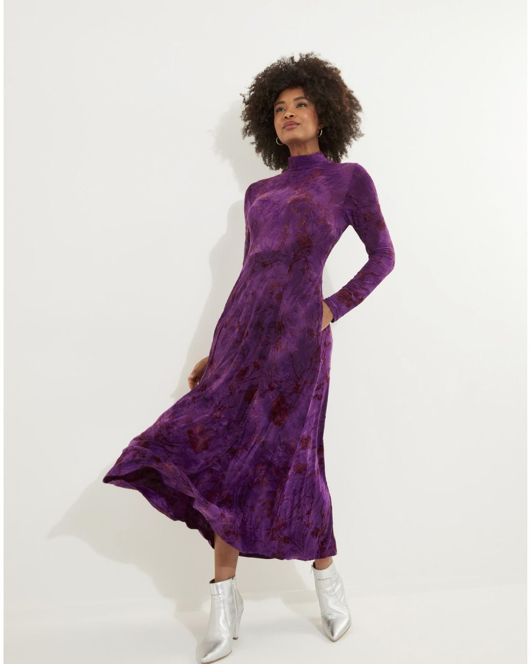 Joe Browns Purple Truly Remarkable Maxi Dress