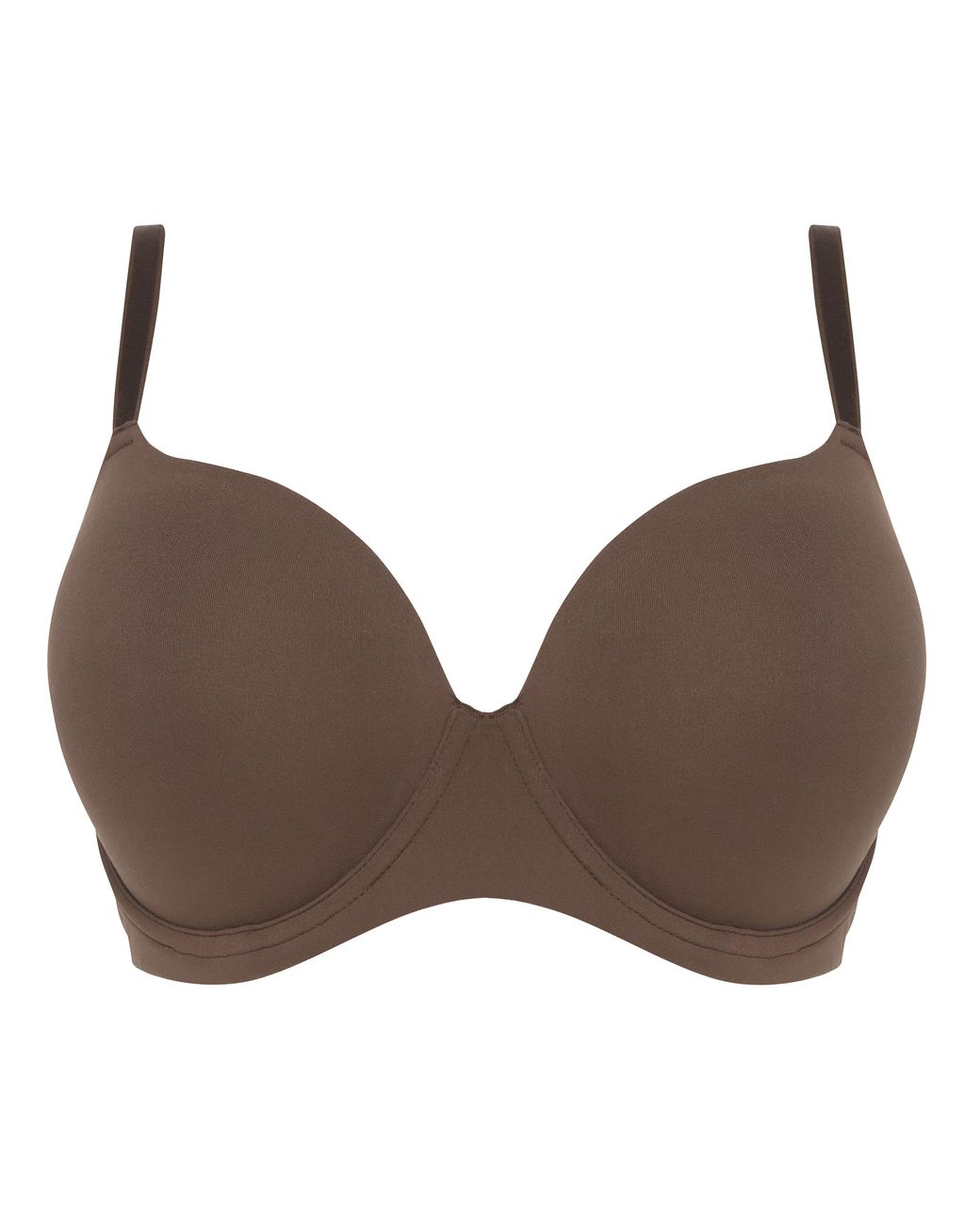 Pretty Secrets Natural Feather Touch Tshirt Bra Nude 1