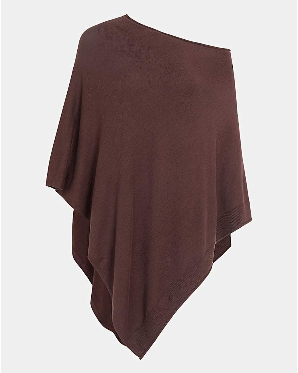 Accessorize Brown Knit Poncho