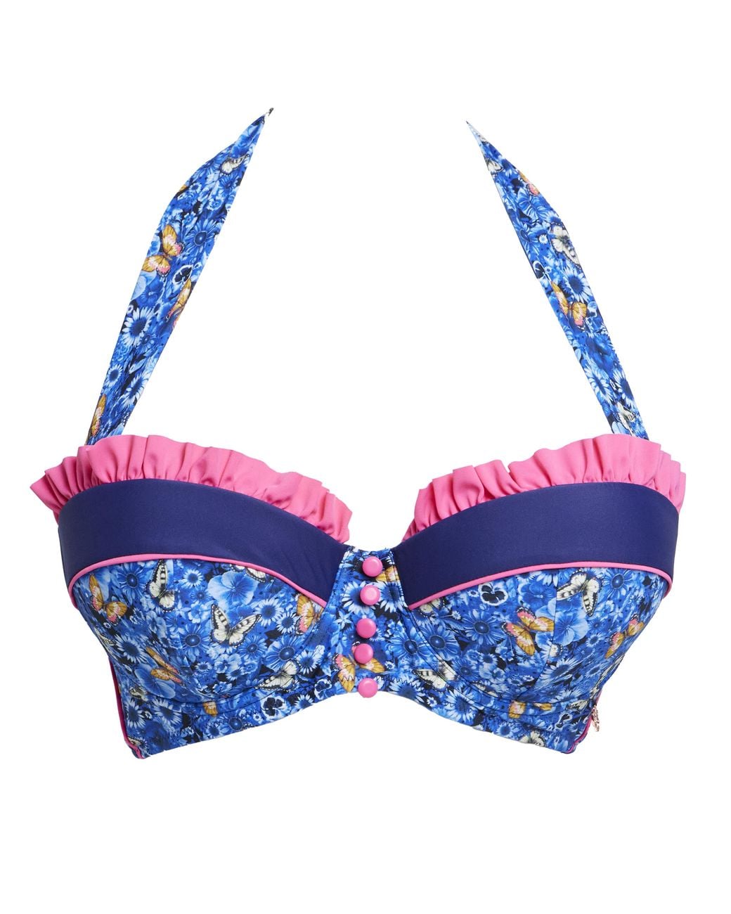 Joe Browns Blue Bikini Top