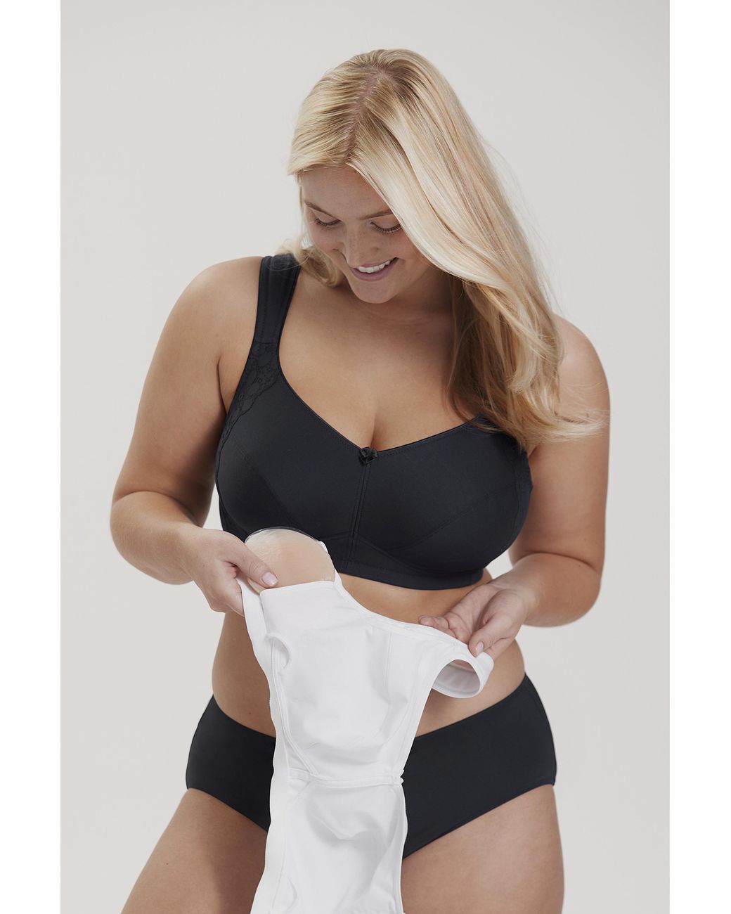 Miss Mary Of Sweden Black Miss Mary Mastectomy Bra