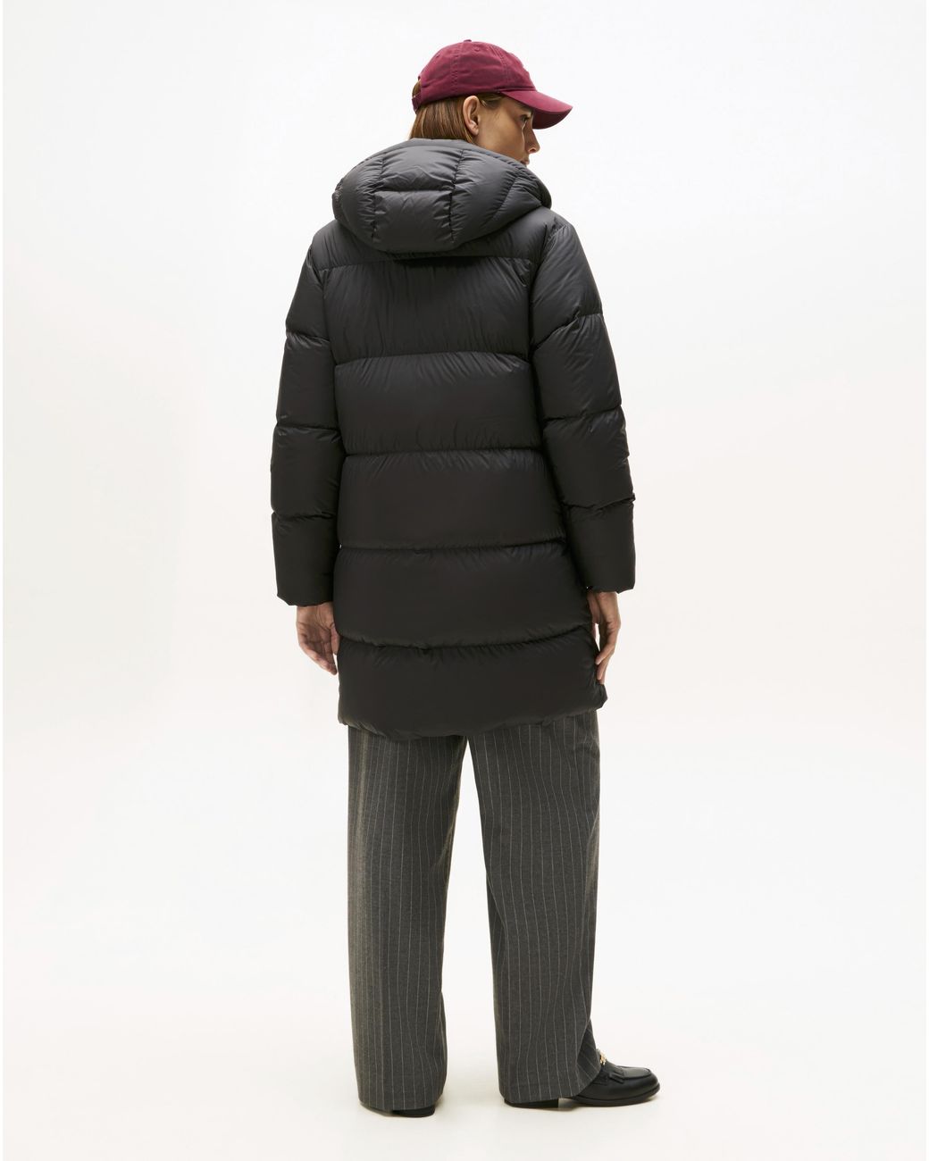 Tommy Hilfiger Black Modern Down Coat