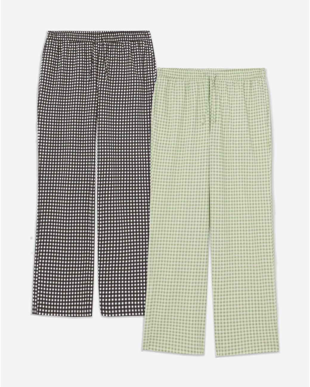 Pretty Secrets White 2 Pack Pj Bottoms