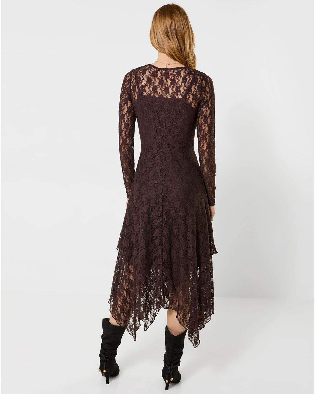 Joe Browns Brown Bella Lace Maxi Dress