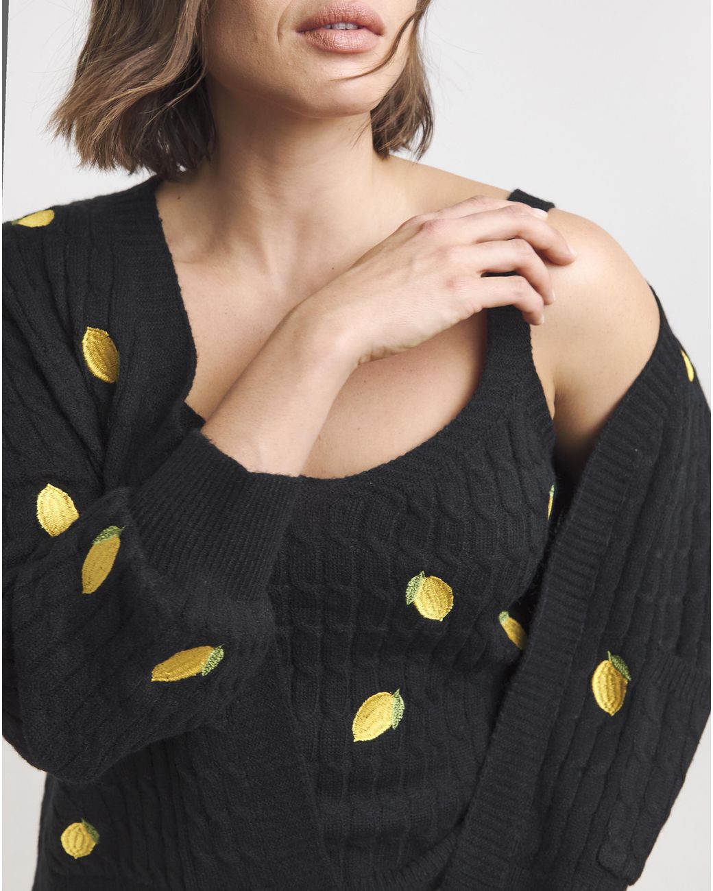 Lovedrobe Black Lemon 2 Piece