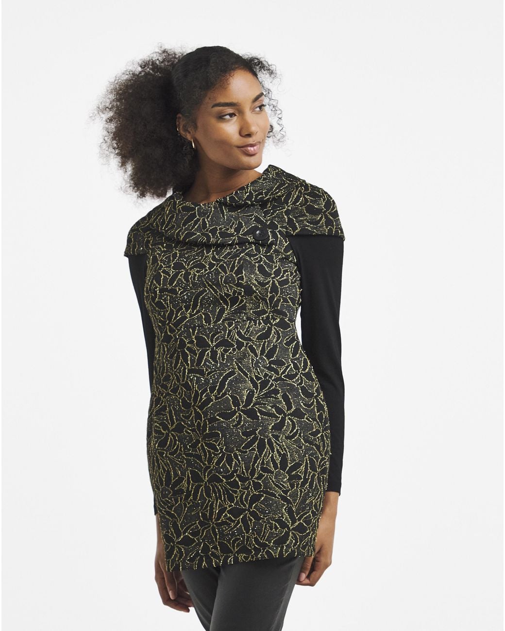 Joe Browns Black All That Glitters Tunic