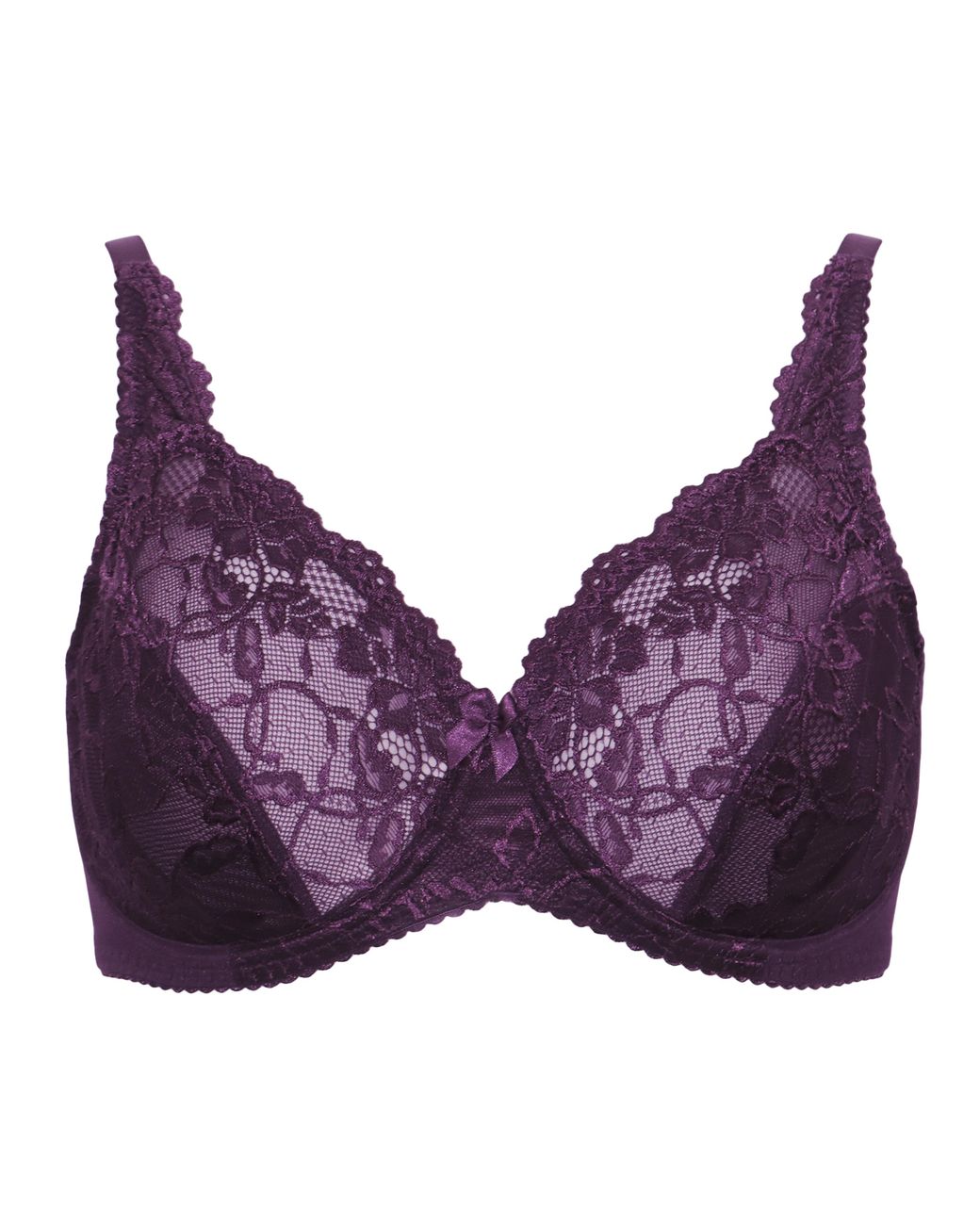 Pour Moi Purple Rosalind Full Cup Bra