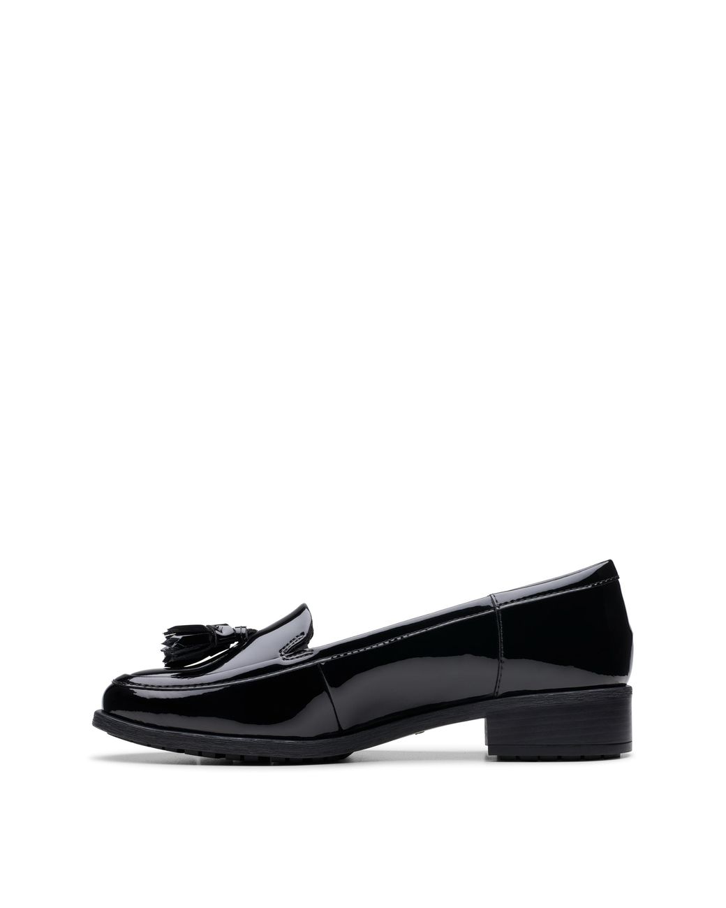 Clarks Black Havisham Edge Wide