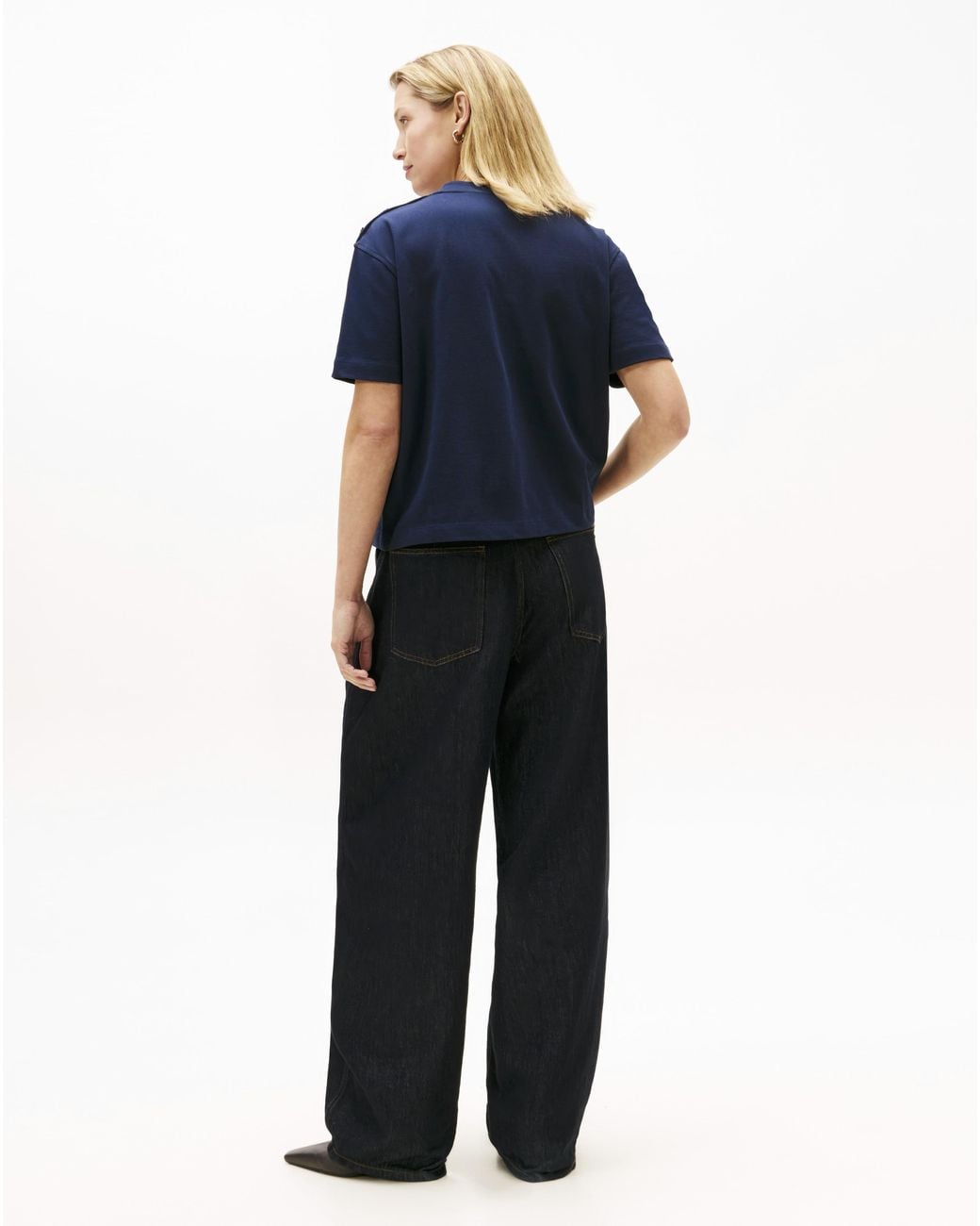 Tommy Hilfiger Blue Script Modern T-Shirt