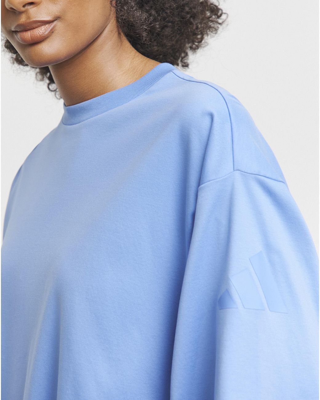 Adidas Blue All Szn Oversized T-Shirt