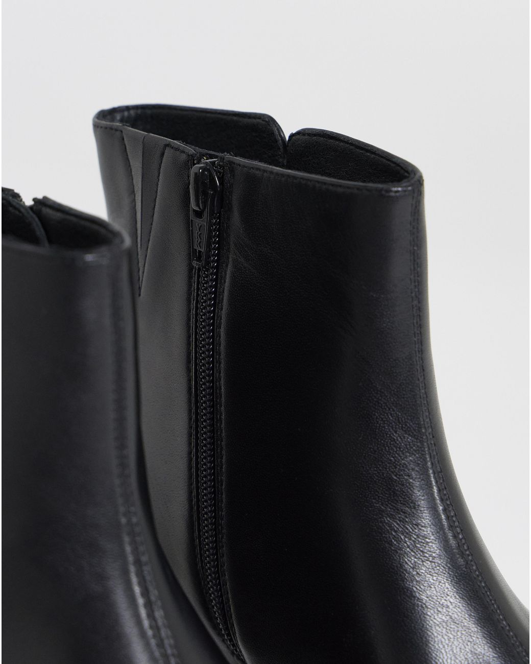 JD Williams Gray Leather Ankle Boots Eee Fit