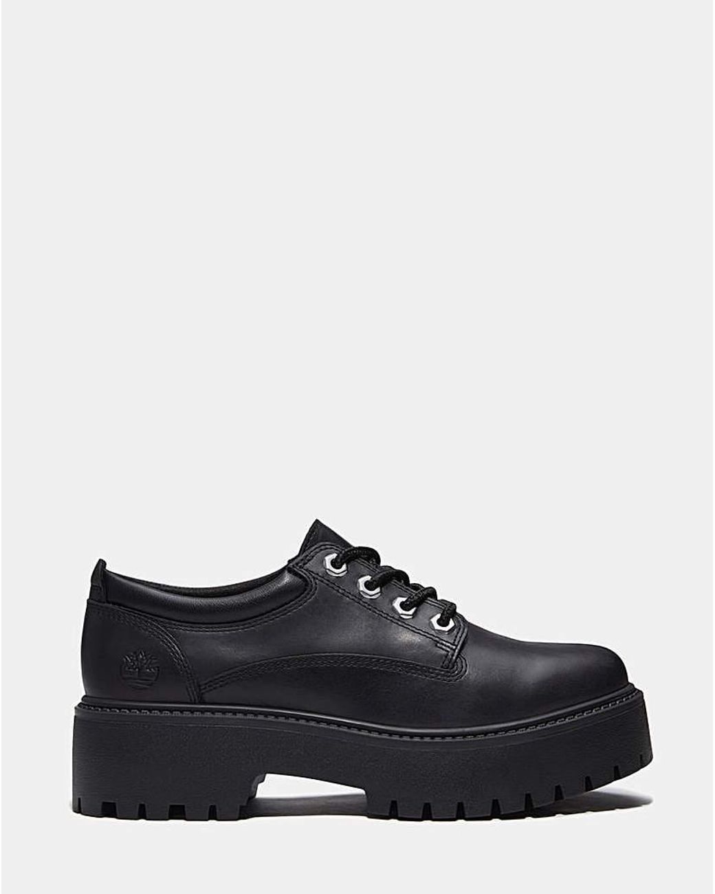 Timberland Black Oxford Shoes Std
