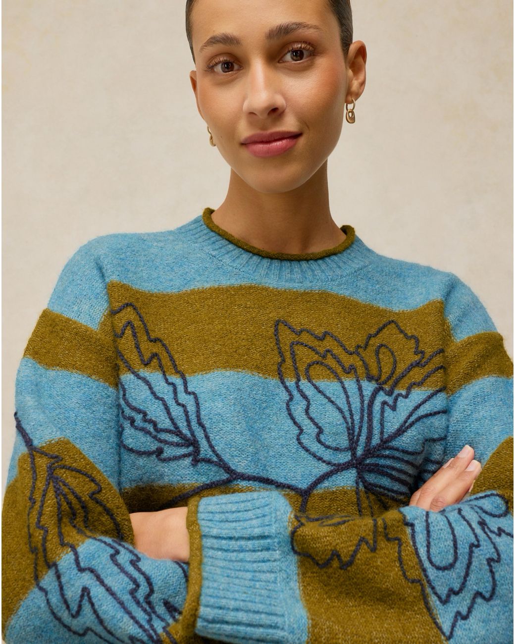 White Stuff Blue Emma Jumper