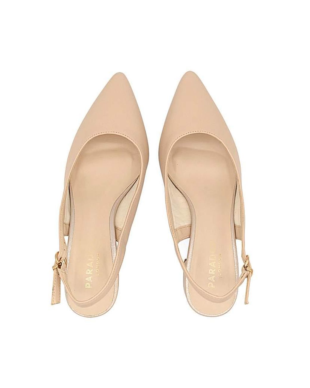 Paradox London Natural Isadora Heel Courts