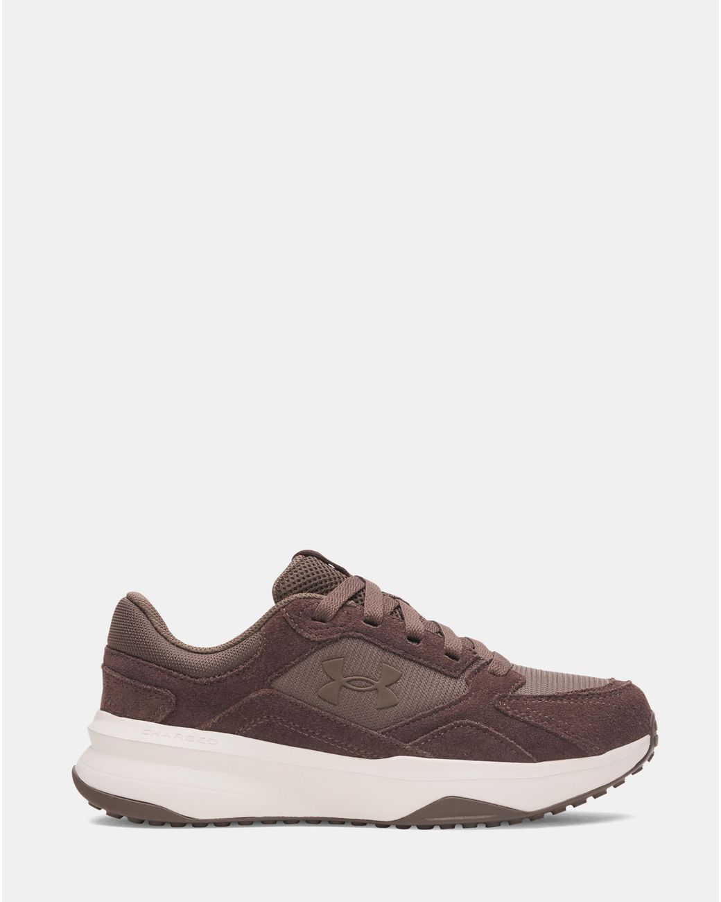 Under Armour Brown Edge Suede Trainers